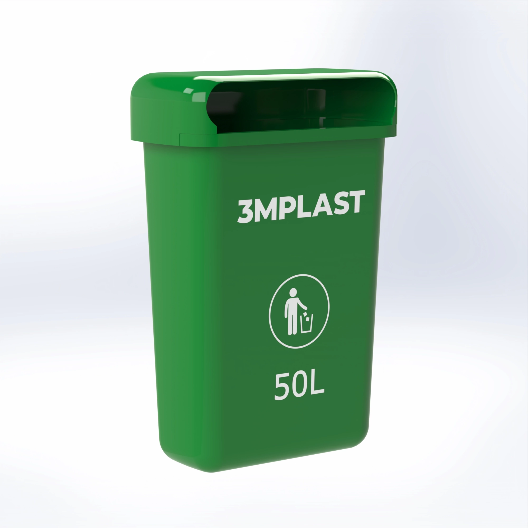 Bino | Hanging Dustbin 50L